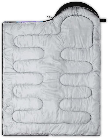 Kids Sleeping Bag for Boys Girls,Rocket Astronaut Moon Print-Lightweight Warm Portable Outdoor Indoor-Waterproof Cold Weather Resistant Sleeping Bag for Camping Hiking