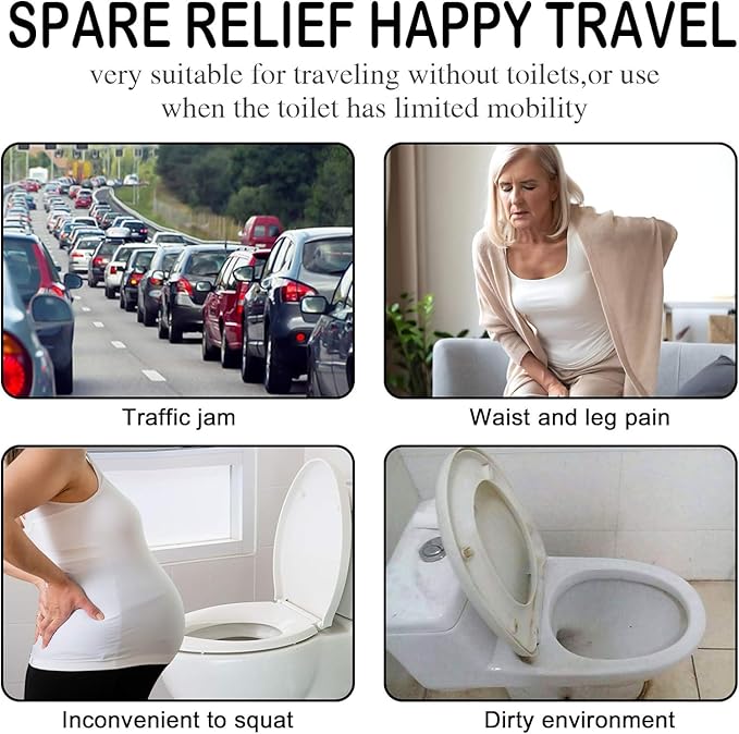 Female Urination Device, Reusable Female Urinal Silicone Women Pee Funnel Allows Women to Pee Standing Up, Portable Womens Urinal is The Perfect Companion for Camping,Outdoor,Travel