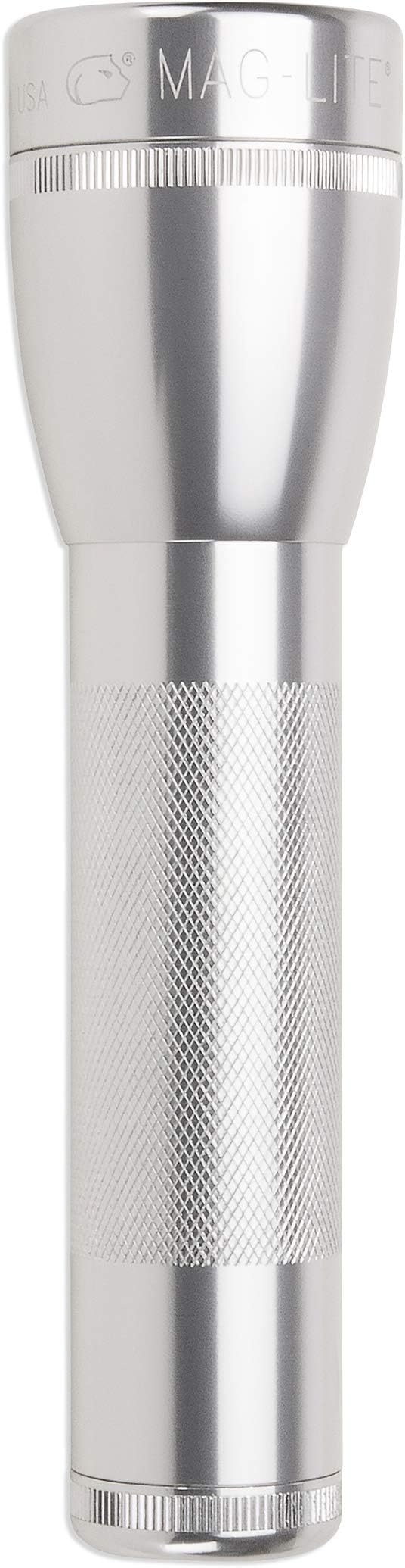 Maglite ML25LT LED 2-Cell C Flashlight, Silver
