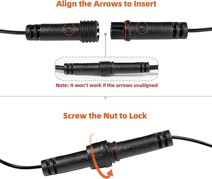 ALL-TOP Flexible Camping Light Strip with Mounting Jacket - 1300 Lumen - (White/Amber) - IP67 Dual-Protection Water Resistance - RV Camping, Overland, Awning Light and Boating