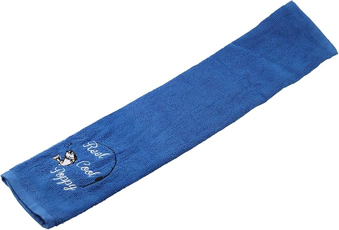 Fishing Towel Fisherman Gift Reel Cool Dad Papa Embroidered Towel with Clip