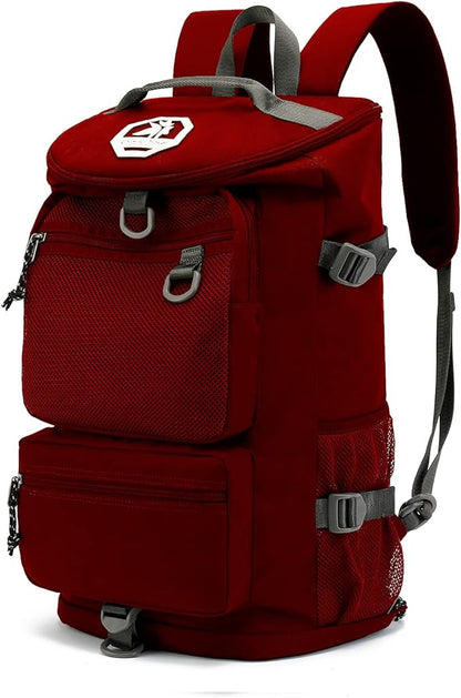 Gym Duffle Bag Backpack 4-Way Waterproof with Shoes Compartment for travel Sport Hiking laptop,Kalesi