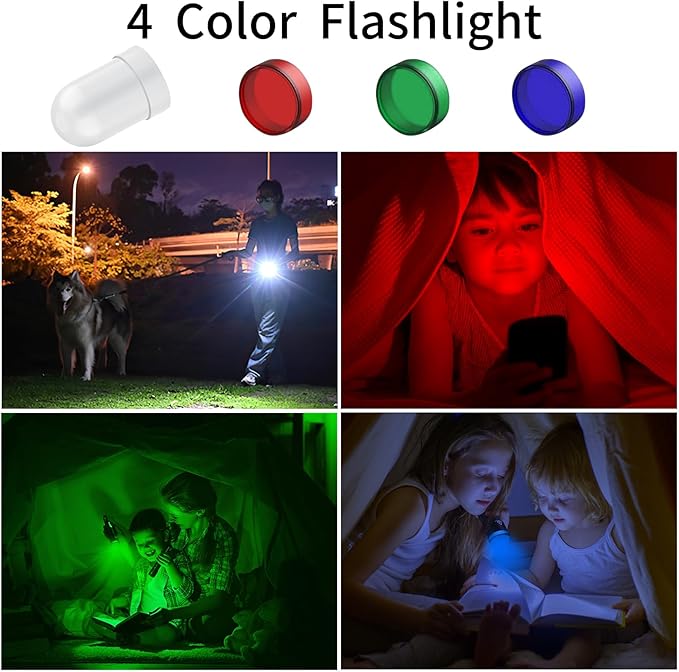 Rechargeable Flashlight, LED Flashlights High Lumens, 10 Modes with COB Sidelight, Zoomable Small Tactical Waterproof Flash Light for Emergency Home Camping, Gifts for Men Women Adults