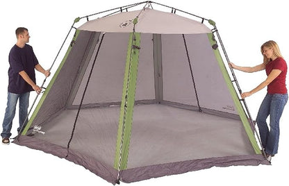 Coleman Skylodge Screened Canopy Tent with Instant Setup, 10x10/15x13ft Portable Screen Shelter with 1-Minute Setup for Bug-Free Lounging, Great for Picnic, Yard, Beach, Park, Camping, & More