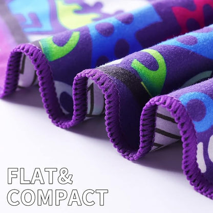 Genovega Microfiber Compact Sandproof Pool Beach Towel Blanket - Quick Fast Dry Sand Free Proof Outdoor Clearance Thin Camping Travel Swim Towels Personalized Girls Women Men Adults Friend Gift Boho