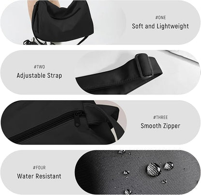 Small Gym Bag for Women Sports Duffel Bag with Shoes Compartment, Waterproof Travel Duffel Bag Carry on Bag Overnight Bag Weekender Bags for Workout Swimming Yoga Dance