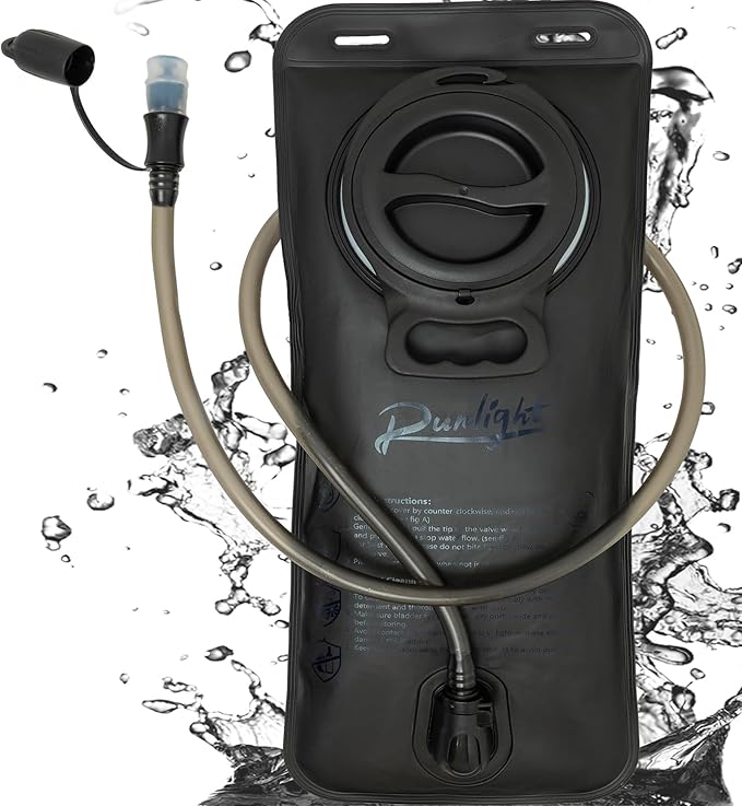 Hydration Bladder Hiking Water Bladder Leak-Proof Water Reservoir BPA Free Hydration Bag for Biking Running Camping