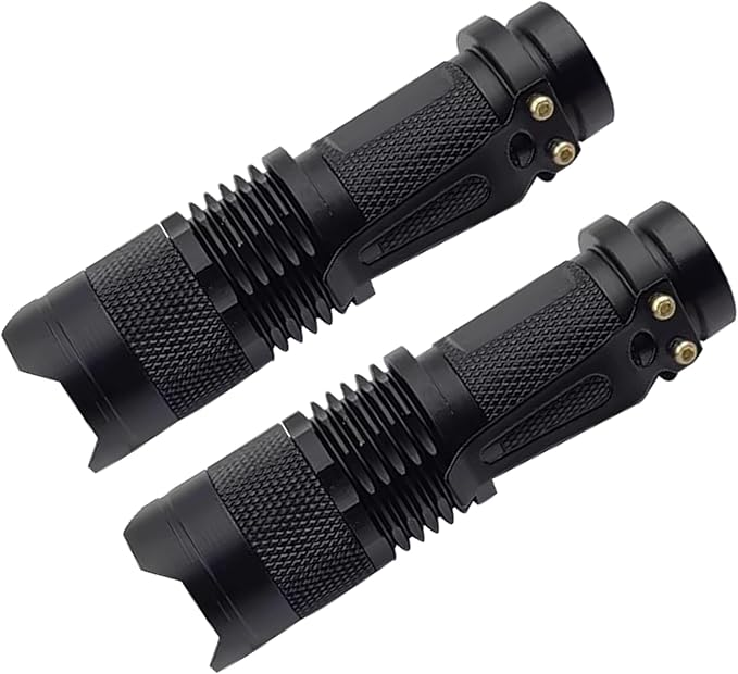 Red Light Flashlight, Single Mode Mini LED Flashlight for Astronomy, Aviation, Outdoor Activities, Night Observation