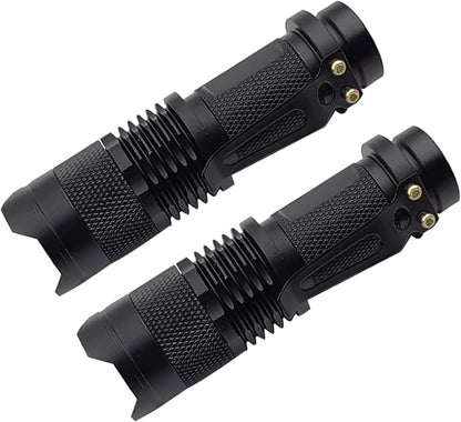 Red Light Flashlight, Single Mode Mini LED Flashlight for Astronomy, Aviation, Outdoor Activities, Night Observation