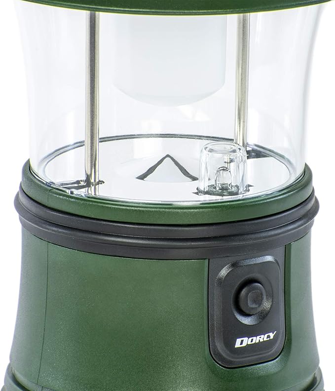 Dorcy 200 Lumen Rugged Camping Lantern with Amber Night Light Mode , Green , samsung - 22629