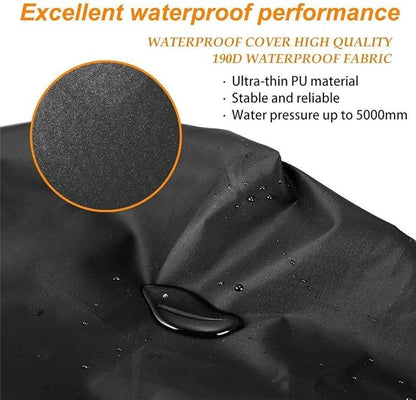 20-80L Waterproof Backpack Rain Cover with Storage Pouch and Adjustable Buckle Strap for Traveling Outdoor Hiking Camping