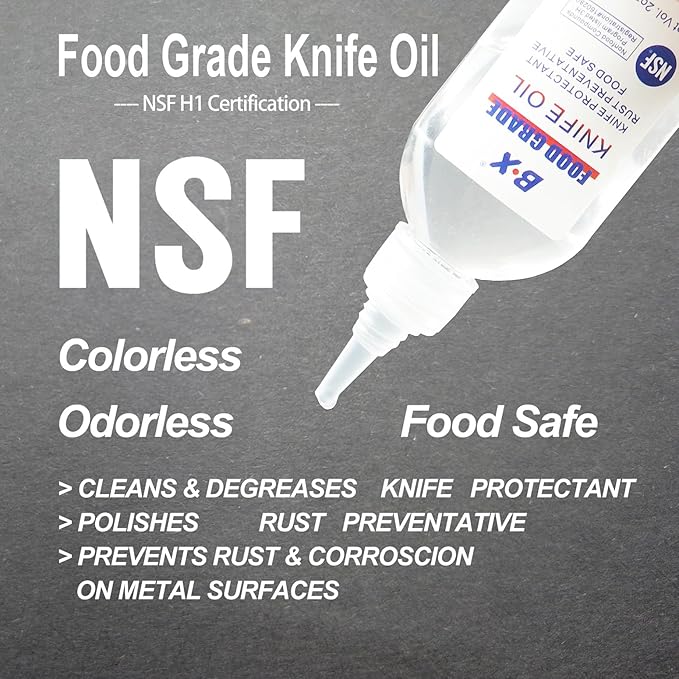 Camping Knife Oil for Honing, Maintaining, Clearning Camping Knives