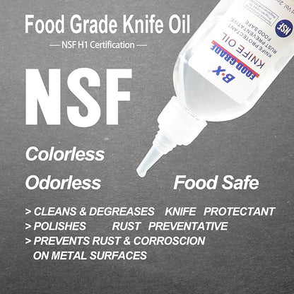 Camping Knife Oil for Honing, Maintaining, Clearning Camping Knives