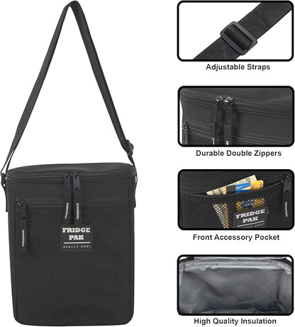 6 Can Cooler Bags Insulated Soft Cooler Lunch Bag for Men, Waterproof Leak Proof Cooler Bags Insulated