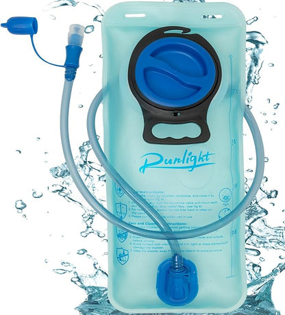 Hydration Bladder Hiking Water Bladder Leak-Proof Water Reservoir BPA Free Hydration Bag for Biking Running Camping