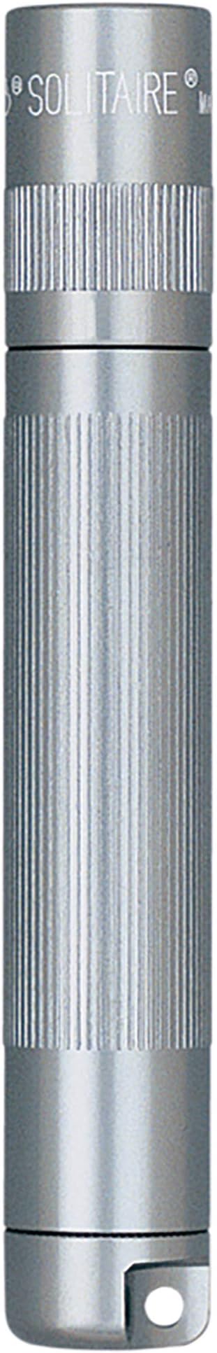 Maglite Solitaire Incandescent 1-Cell AAA Flashlight Gray