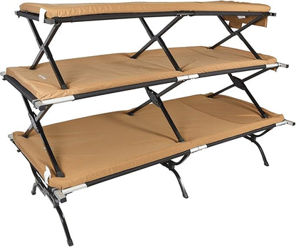 TETON Sports Canvas Camp Pad, Sleeping Pad for Car Camping, Brown