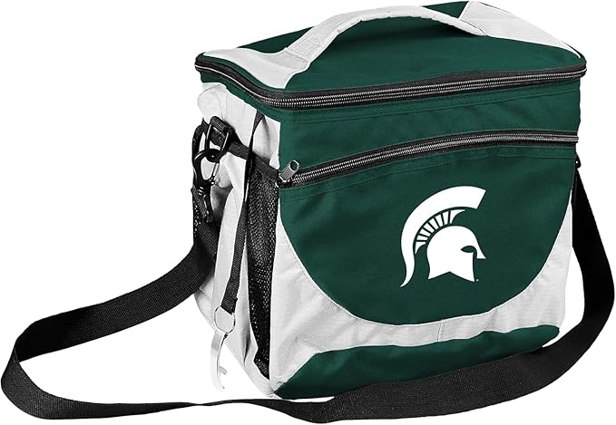Logo Brands NCAA Unisex Adult 24-Can Cooler with Bottle Opener and Front Dry Storage Pocket, One Size, Multicolor