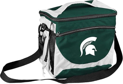 Logo Brands NCAA Unisex Adult 24-Can Cooler with Bottle Opener and Front Dry Storage Pocket, One Size, Multicolor