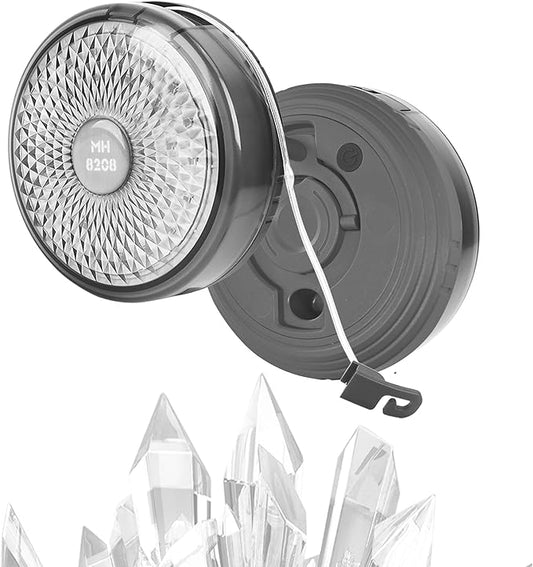 Camping String Lights, Outdoor Atmosphere Lights, 8 Lighting Modes (26 feet), Long Battery Life, Durable Waterproof, USB Charging, Suitable for Camping, Parties, potlucks, etc(Black)