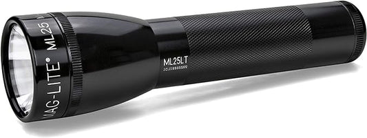 Maglite ML25LT LED 2-Cell C Flashlight, Black