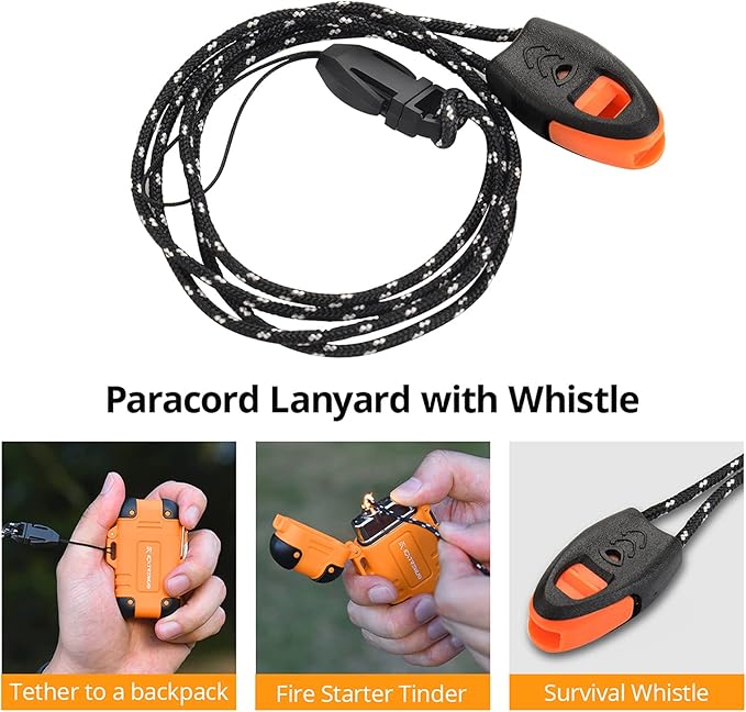 Extremus Blaze 360 Lighters, Rechargeable Electric Lighters, Dual Arc Lighter, Plasma Lighters, Waterproof & Windproof Lighter, USB Flameless Lighter for Camping, Hiking, Outdoor Adventures