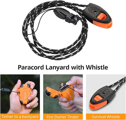 Extremus Blaze 360 Lighters, Rechargeable Electric Lighters, Dual Arc Lighter, Plasma Lighters, Waterproof & Windproof Lighter, USB Flameless Lighter for Camping, Hiking, Outdoor Adventures