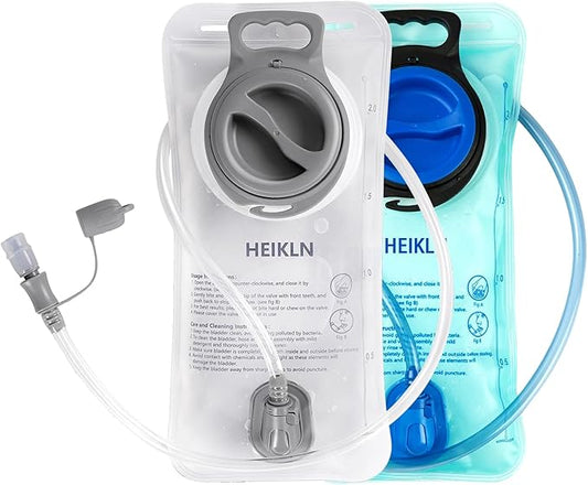 Hydration Bladder, 2L-3L Water Bladder for Hiking Backpack Water Storage Bag Reservoir, BPA Free Water Pouch Hydration Pack Replacement for Bicycling Cycling Hiking Camping Hunting Running