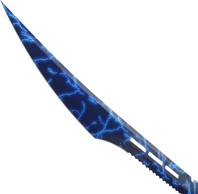 Fantasy Fixed Blade Machete with Nylon Carrier. for Camping, Collections, Outdoor Sports, Gifts
