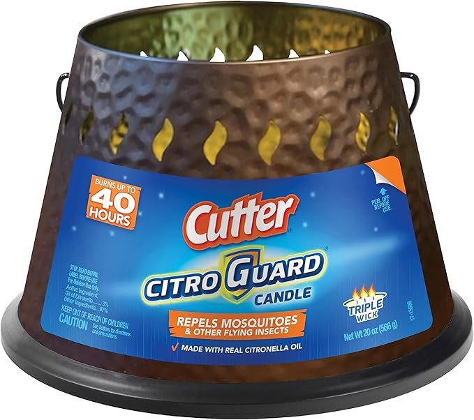 Cutter Camping-Candles, Pack of 6, Silver