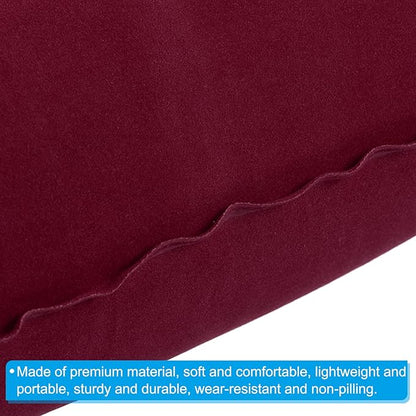 PATIKIL Inflatable Pillow, 2 Pack Ultralight Camping Travel Pillow Desk Rest Neck Support for Hiking Backpacking Office, Gray Wine Red