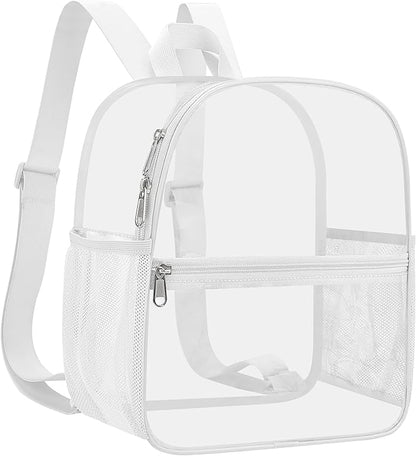 Oraben Clear Backpack for Stadium Events Stadium Backpack Waterproof 12x6x12 Clear Bag for Adult Concert Sport Work