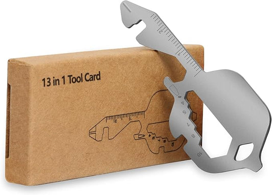 KSKEPE Stocking Stuffers for Men Adults,12 in 1 Keychain Multi-tool,White Elephant Gifts,Christmas Gifts Bottle Opener Camping Gadgets EDC Tools for Men Him Dad Husband Boys Teens-Key