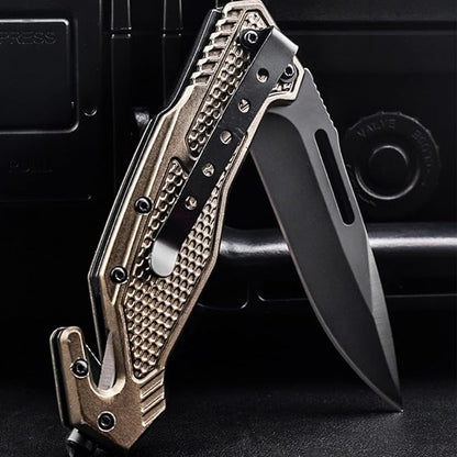 10MOONS Folding Pocket Knife, 8inch Assisted Opening Folding Knife, Tactical Pocket Knife Ourdoor Hiking Camping Tactical Survival and EDC