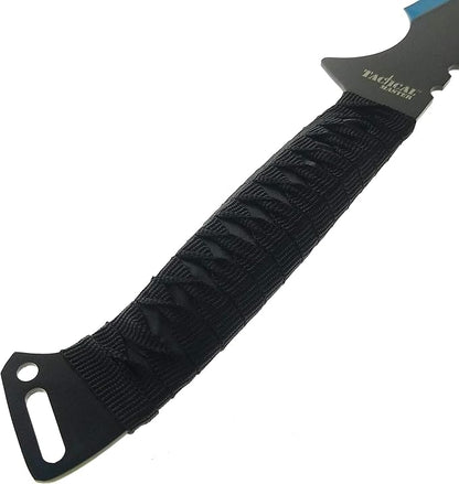 Fantasy Fixed Blade Machete with Nylon Carrier. for Camping, Collections, Outdoor Sports, Gifts