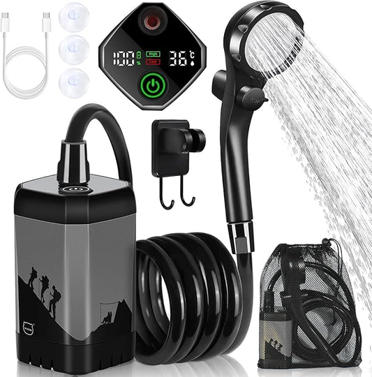 MIAOKE Upgrade Portable Camping Shower