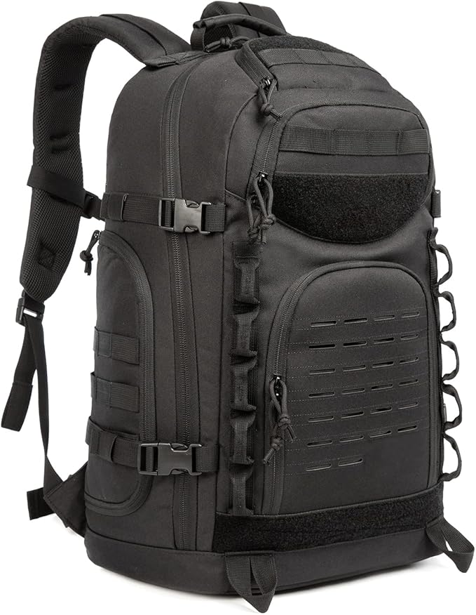 38L Military Tactical Backpack Men Assault Pack Bag|Army Backpacks|Large Camping Hiking Rucksack Daypack for Outdoor