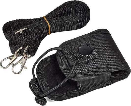 HYS Universal Holster Radio Case, Worn on a Belt/Shoulder Strap Radio Holster for baofeng UV5R 888S Motorola talkabout Midland Cobra Walkie Talkie radio