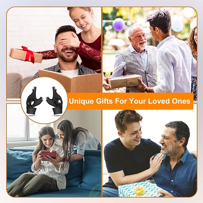 Gifts for Men Dad Boyfriend Husband Him Fathers Day Birthday, LED Flashlight Gloves, Hands Free Finger Lights Cool Gadgets for Repairing Fishing Grilling Camping, Unique Men Gift