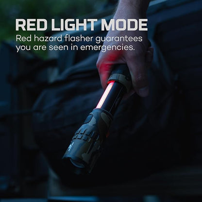 NEBO Slyde King Flashlight, Rechargeable LED Flashlight and Work Light, Bright, Durable, Everday Carry & Camping Flashlight with 4 Light Modes, C.O.B. Work Light and Magnetic Base