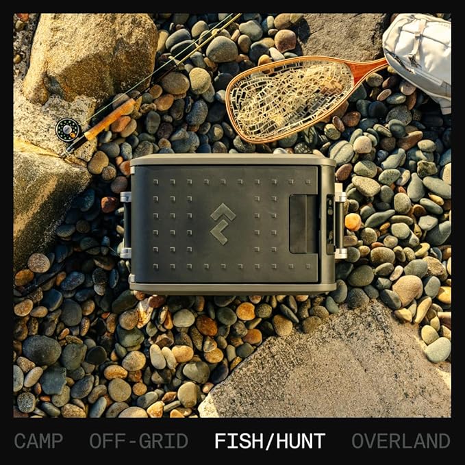 Dometic Portable Refrigerator and Freezer with ICE Maker, Powered by AC/DC or Solar