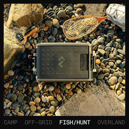 Dometic Portable Refrigerator and Freezer with ICE Maker, Powered by AC/DC or Solar