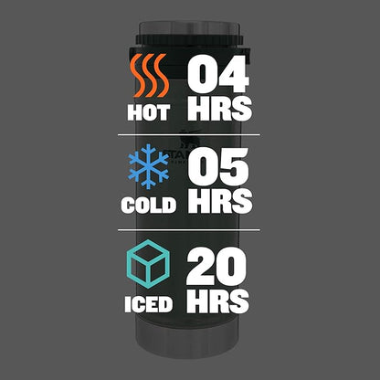 Stanley Travel Mug with Integrated French Press 16 oz | 5 Minute Brew, 4 Hours Hot, Leakproof Lid | Mesh Filter for Coffee Grounds | Insulated Stainless Steel Coffee Maker | BPA-Free