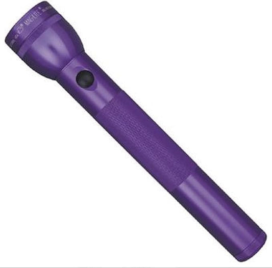 MagLite - S3D986 Maglite Heavy-Duty Incandescent 3-Cell D Flashlight, Purple