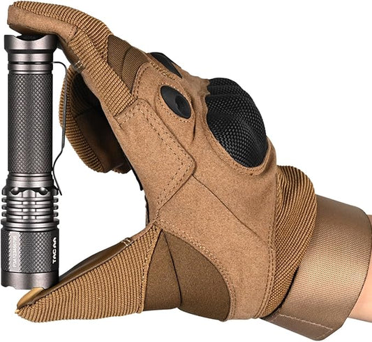 ACEBEAM TAC AA Tactical EDC Flashlight, 1000 High Lumens Flashlight Rechargeable, 280 Meters Long Range throw Pocket LED Flashlight, Super Bright Small Mini Flashlight for Camping, Emergency, Home