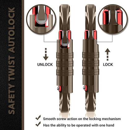 12kN (2697 lbs) Heavy Duty, Locking, Auto Locking, Wiregate Carabiner Clips, for Securing Pets, Outdoor, Camping, Hiking, Hammock, Dog Leash Harness, Keychains
