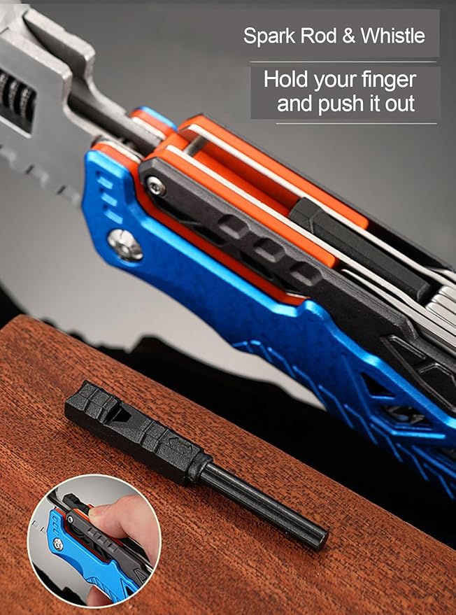 Multitool for Camping Hiking Survival