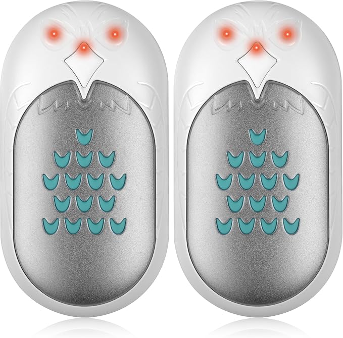 MAKINO Hand Warmers Rechargeable 2 Pack 20Hrs Long Heating 6000mah Electric Portable Pockets Handwarmers Reusable USB Heater for Outdoor Camping Hunting Golf Raynauds Women Men