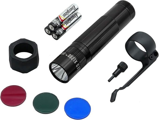 Maglite XL200 LED 3-Cell AAA Flashlight Tactical Pack, Black