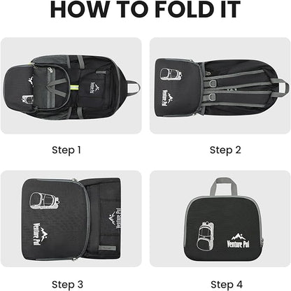 Venture Pal 35L Ultralight Lightweight Packable Foldable Travel Camping Hiking Outdoor Sports Backpack Daypack
